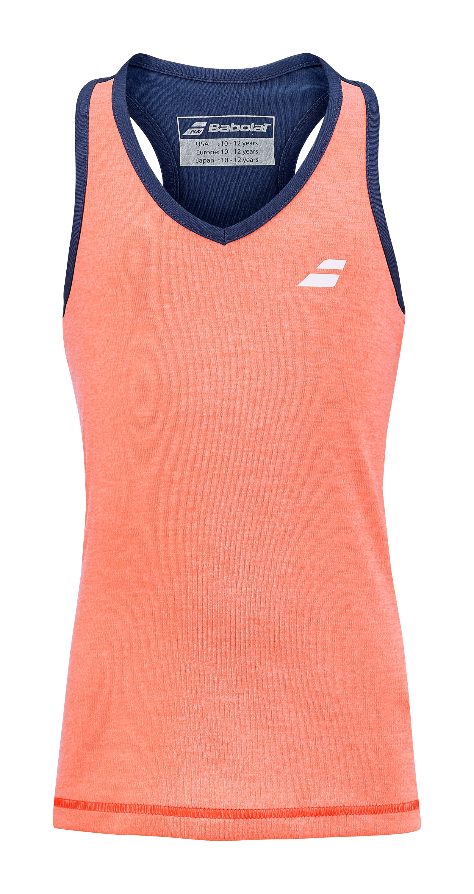 Kinder Tank Top Babolat Play Tank Top Fluo Strike 12 14 Jahre Sportega