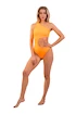 Badehose Nebbia  One Shoulder Asymmetrical Monokini 458 Orange Neon