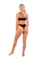 Badehose Nebbia  One Shoulder Bandeau Bikini Top 448 Black