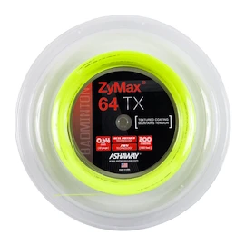 Badmintonsaite Ashaway Zymax 64 TX Optic Yellow Rolle