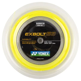 Badmintonsaite Yonex Exbolt 68 Yellow (200 m)