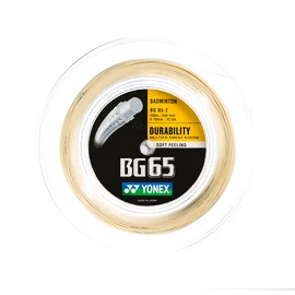 Badmintonsaite Yonex Micron BG65 Amber (0.70 mm) - 200 m