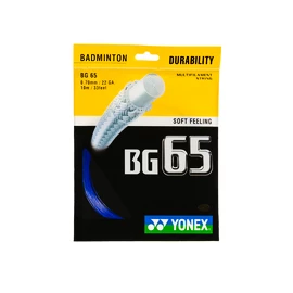 Badmintonsaite Yonex Micron BG65 Blue (0.70 mm)