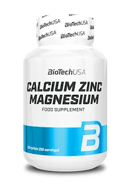 BioTech USA Calcium Zinc Magnesium 100 tabs