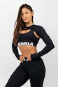 Bolero für Frauen Nebbia True Hero Fitness Longsleeve Bolero black M/L