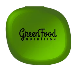 Box für Kapseln und Tabletten GreenFood Pillbox green