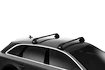 Dachträger Thule Edge Black Alfa Romeo Stelvio 5-T SUV Normales Dach 17-24