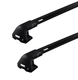 Dachträger Thule Edge Black Alfa Romeo Stelvio 5-T SUV Normales Dach 17-24