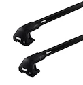 Dachträger Thule Edge Black Audi Q4 Sportback e-tron 5-T SUV Normales Dach 22-24