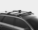 Dachträger Thule Edge Black Brilliance BS4 5-T Estate Dachreling 09-15