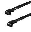 Dachträger Thule Edge Black Hyundai i20 Active 5-T Hatchback Dachreling 15-24