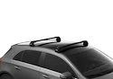 Dachträger Thule Edge Black Jeep Grand Cherokee 5-T SUV Befestigungspunkte 11-21