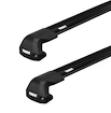 Dachträger Thule Edge Black Mitsubishi Triton Double Cab 4-T Pickup Befestigungspunkte 15-23