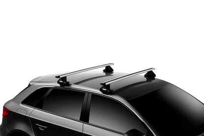 Dachträger Thule mit EVO WingBar Audi A3 Sportback (8P) 5-T Hatchback Normales Dach 04-12