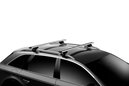 Dachträger Thule mit EVO WingBar Audi A4 Allroad 5-T Estate Dachreling 08-15