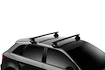 Dachträger Thule mit EVO WingBar Black Audi Q8 Sportback e-tron 5-T SUV Normales Dach 23-24