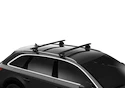 Dachträger Thule mit EVO WingBar Black Dacia Duster 5-T SUV Dachreling 18+