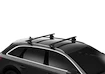 Dachträger Thule mit EVO WingBar Black Dacia Duster 5-T SUV Dachreling 18-24