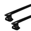 Dachträger Thule mit EVO WingBar Black HYUNDAI i20 5-T Hatchback Normales Dach 09-15