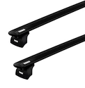 Dachträger Thule mit EVO WingBar Black Mazda 3 5-T Hatchback Befestigungspunkte 09-13