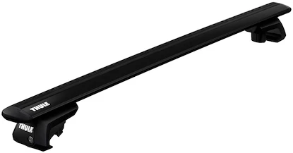 Dachträger Thule mit EVO WingBar Black Toyota Hilux SW4 5-T SUV Dachreling 06-15