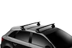 Dachträger Thule mit EVO WingBar Black Toyota Probox (XP50) 5-T Van Normales Dach 02+