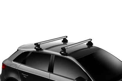 Dachträger Thule mit SlideBar Audi A3 Sportback (8P) 5-T Hatchback Normales Dach 04-12