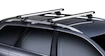 Dachträger Thule mit SlideBar Ford Fiesta 5-T Hatchback Befestigungspunkte 00-02