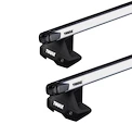 Dachträger Thule mit SlideBar Mini Clubman 5-T Hatchback Normales Dach 16-24