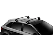 Dachträger Thule mit SquareBar Citroën C4 3-T Hatchback Befestigungspunkte 05-09