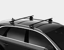 Dachträger Thule mit SquareBar Mini Clubman (F54) 5-T Hatchback Bündige Schienen 16-24