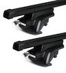 Dachträger Thule mit SquareBar Volkswagen Cross Fox 5-T Hatchback Dachreling 10-21