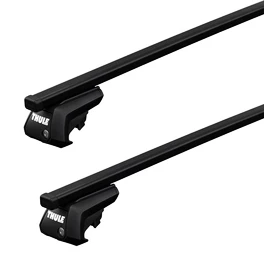 Dachträger Thule mit SquareBar Volkswagen Cross UP 5-T Hatchback Dachreling 13-24