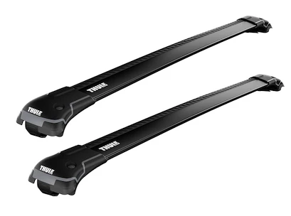 Dachträger Thule WingBar Edge Black Jaguar X-Type 5-T Estate Dachreling 03-09