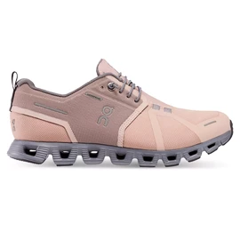 Damen-Freizeitschuhe On Cloud 5 Waterproof Rose/Fossil