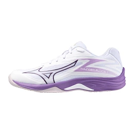 Damen Hallenschuhe Mizuno Thunder Blade Z White/Patrician Purple/Quince