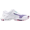 Damen Hallenschuhe Mizuno  Wave Lightning Z8 W White/Violet Indigo