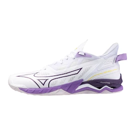 Damen Hallenschuhe Mizuno  Wave Mirage 5 White/Patrician Purple/Quince