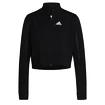 Damen Hoodie adidas  Tennis Primeknit Jacket Primeblue Aeroready Black