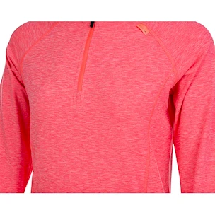 Damen Hoodie Endurance  Core X1 Elite Melańge Midlayer Pitaya Pink