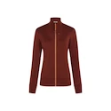 Damen Hoodie Icebreaker Merino 260 Quantum IV LS Zip Port/Cedar Wood