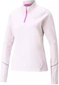 Damen Hoodie Puma  Run 5K Knit 1/2 Zip Lavender Fog XS