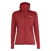 Damen Hoodie Salewa  Agner Hybrid PL/DST FZ Hdy Syrah Melange