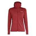 Damen Hoodie Salewa  Agner Hybrid PL/DST FZ Hdy Syrah Melange