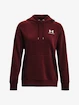 Damen Hoodie Under Armour  Essential Fleece Hoodie-RED