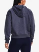 Damen Hoodie Under Armour  Essential Script Hoodie-GRY