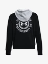 Damen Hoodie Under Armour  Rival Fleece CB Hoodie-BLK