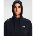 Damen Hoodie Under Armour  Rival Fleece FZ Hoodie black