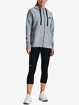 Damen Hoodie Under Armour  Rival Fleece FZ Hoodie-GRY