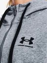 Damen Hoodie Under Armour  Rival Fleece FZ Hoodie-GRY